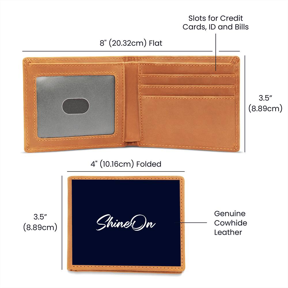 Customized Graphic Leather Wallet