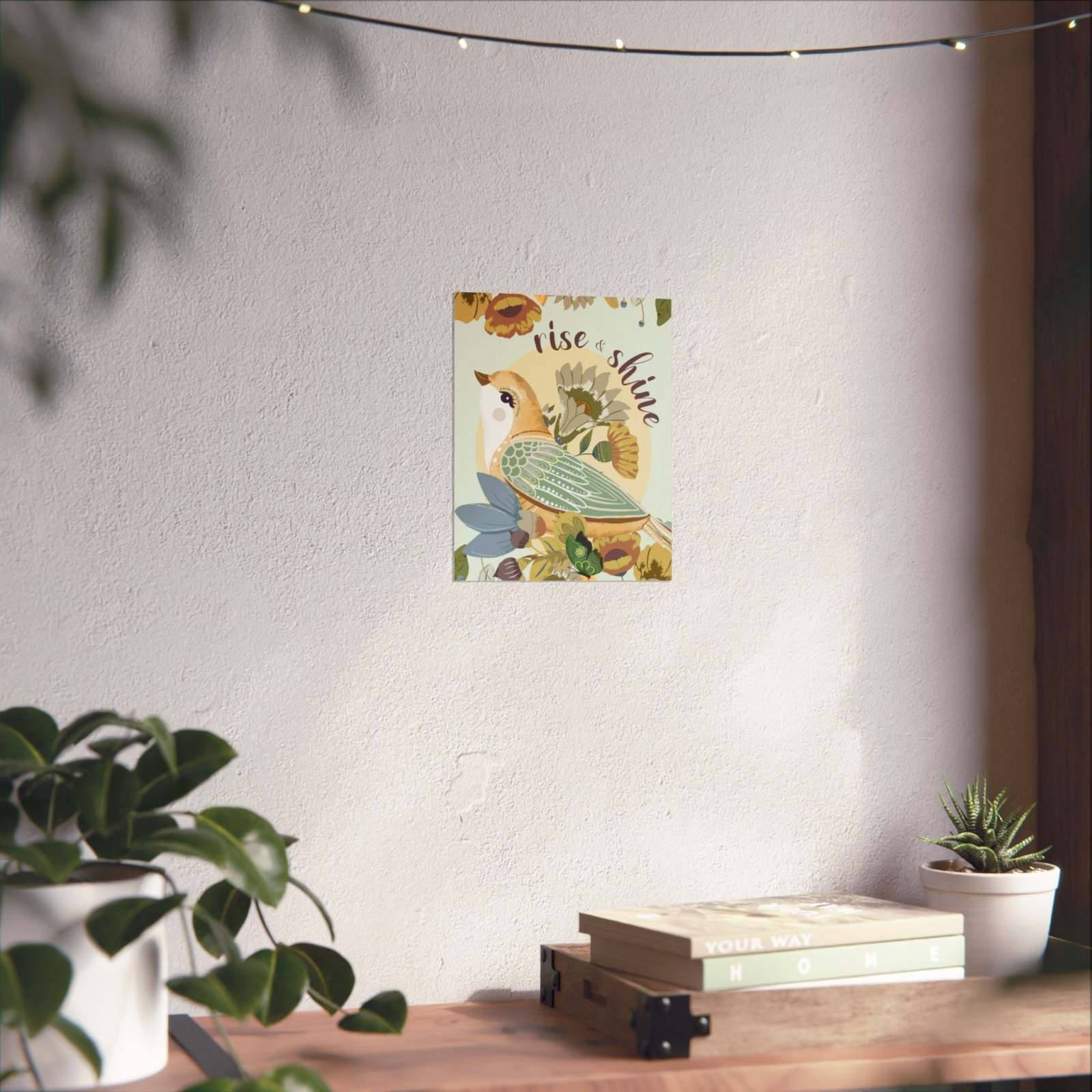 Art Prints - Rise & Shine Bird - Matte Art Prints 