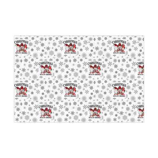 Christmas Gnome Gift Wrap