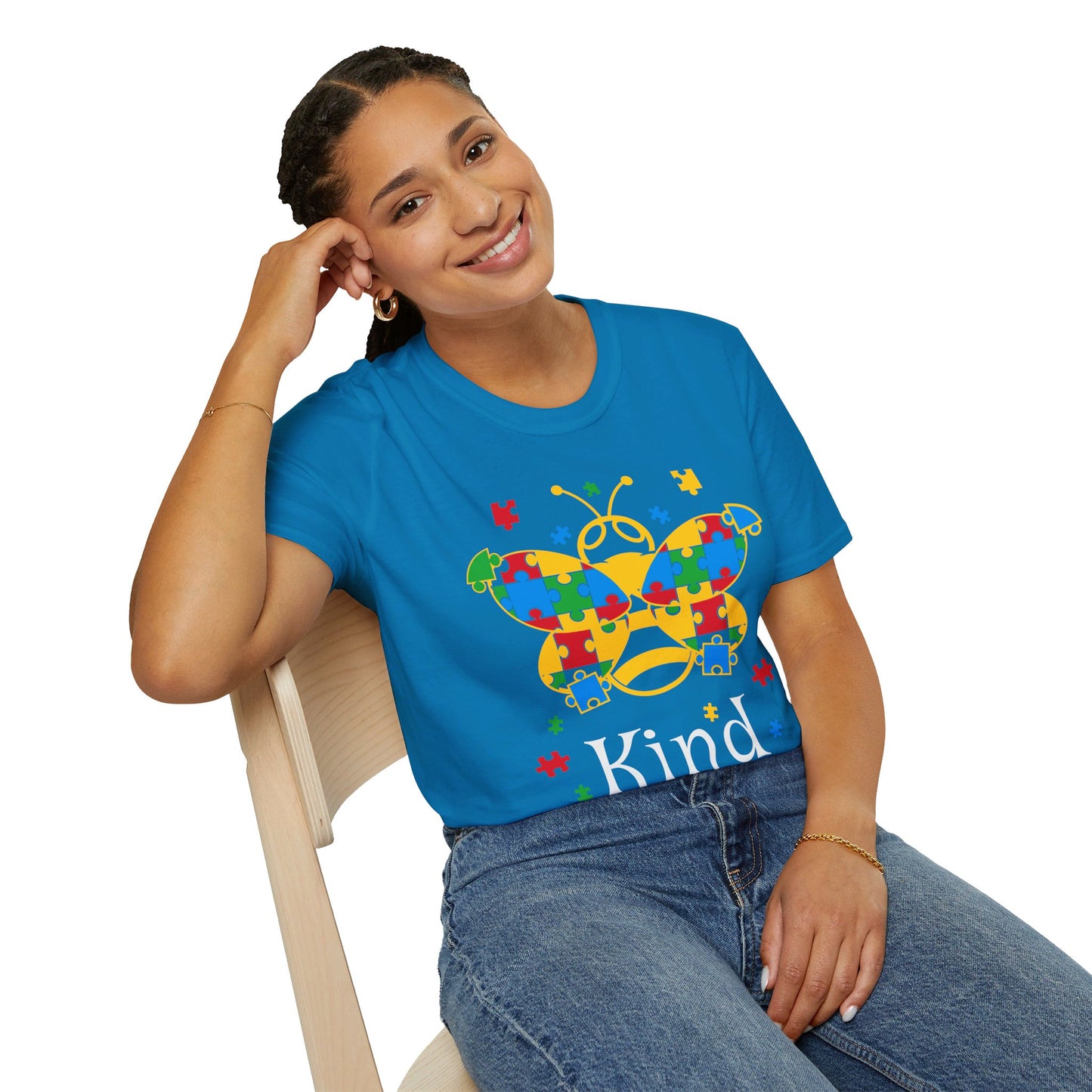 💙Autism Awareness💙 T-Shirt 🐝Bee Kind